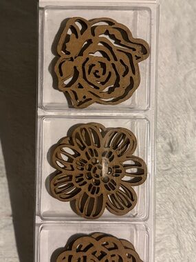 Crafter's Square 6PC Laser Cut Kraft Icons